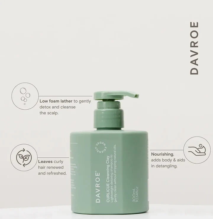 Davroe CURLiCUE Cleansing Clay Shampoo